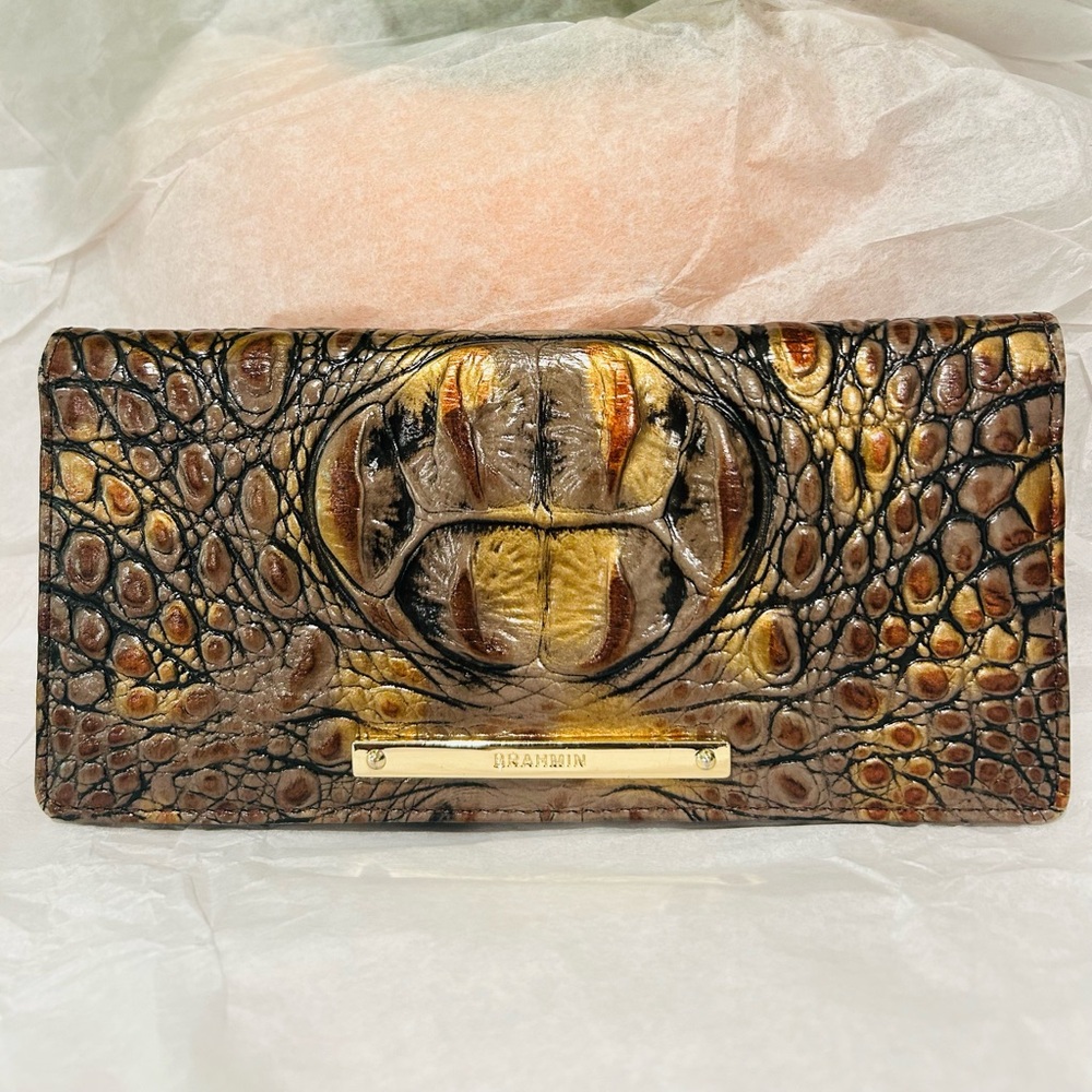 RARE Brahmin Fall Tortoise Ady Wallet